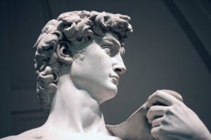 Michelango's David as example of business building synergy